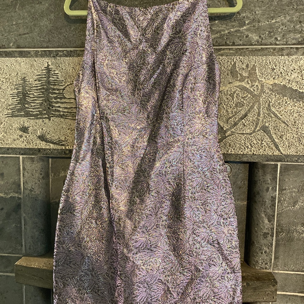 Valentino metallic dress
